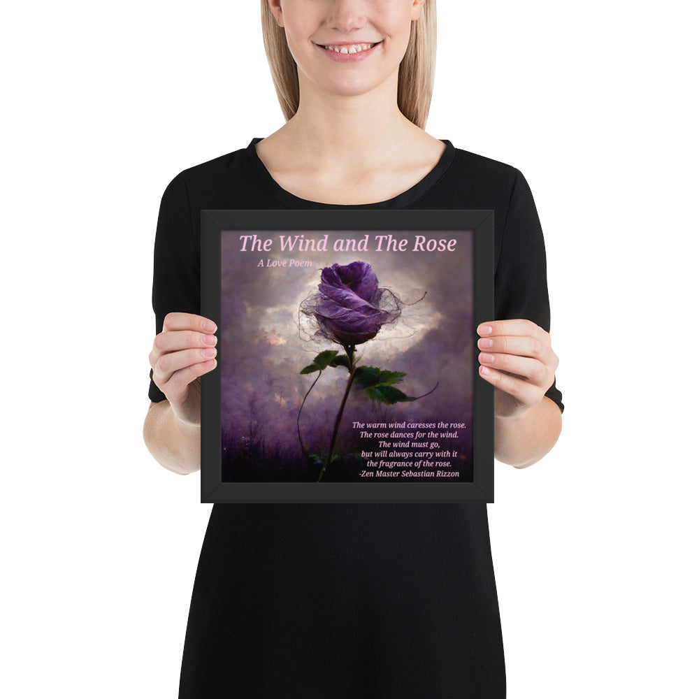 The Wind and The Rose Framed poster
