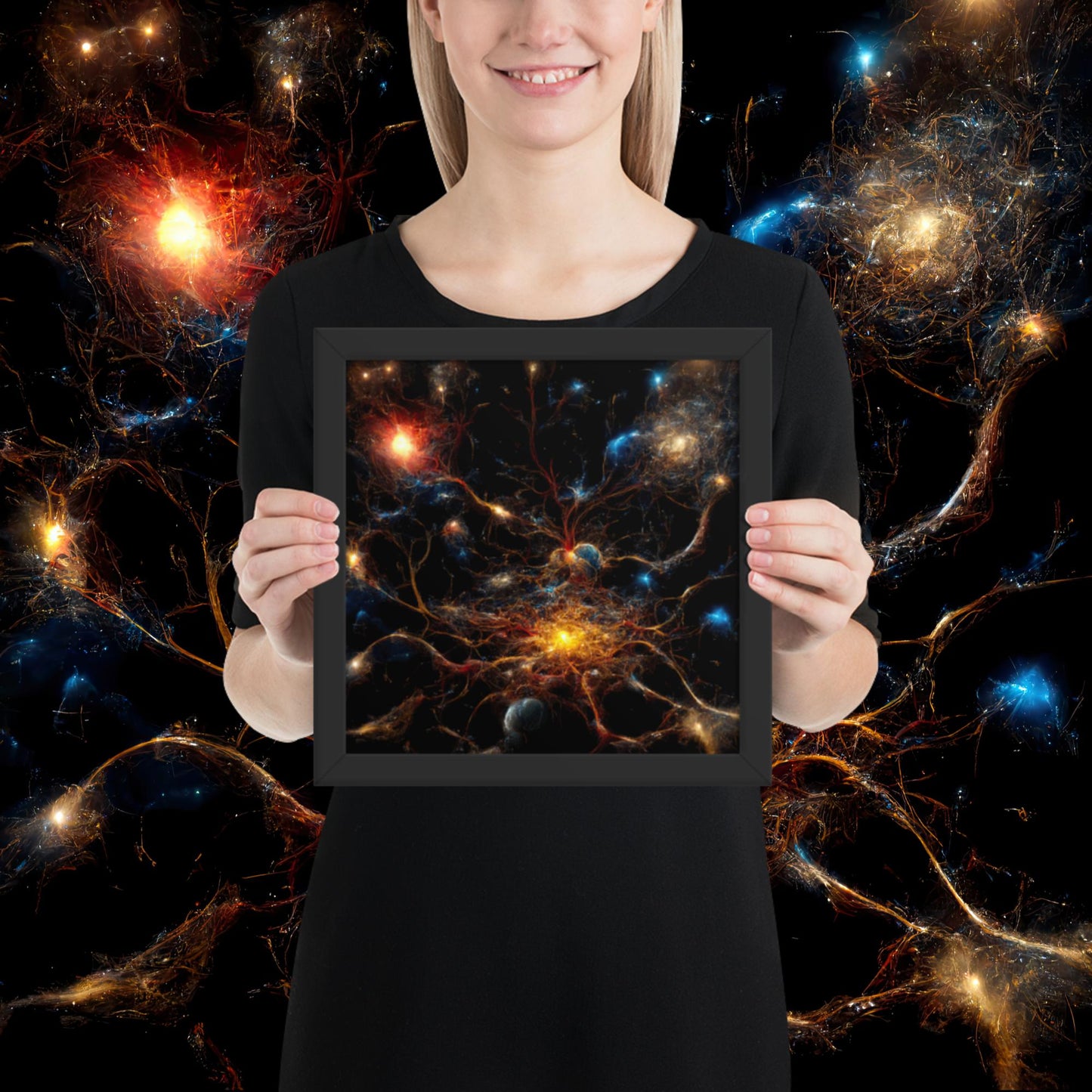 The Mind of the Universe, Framed Print