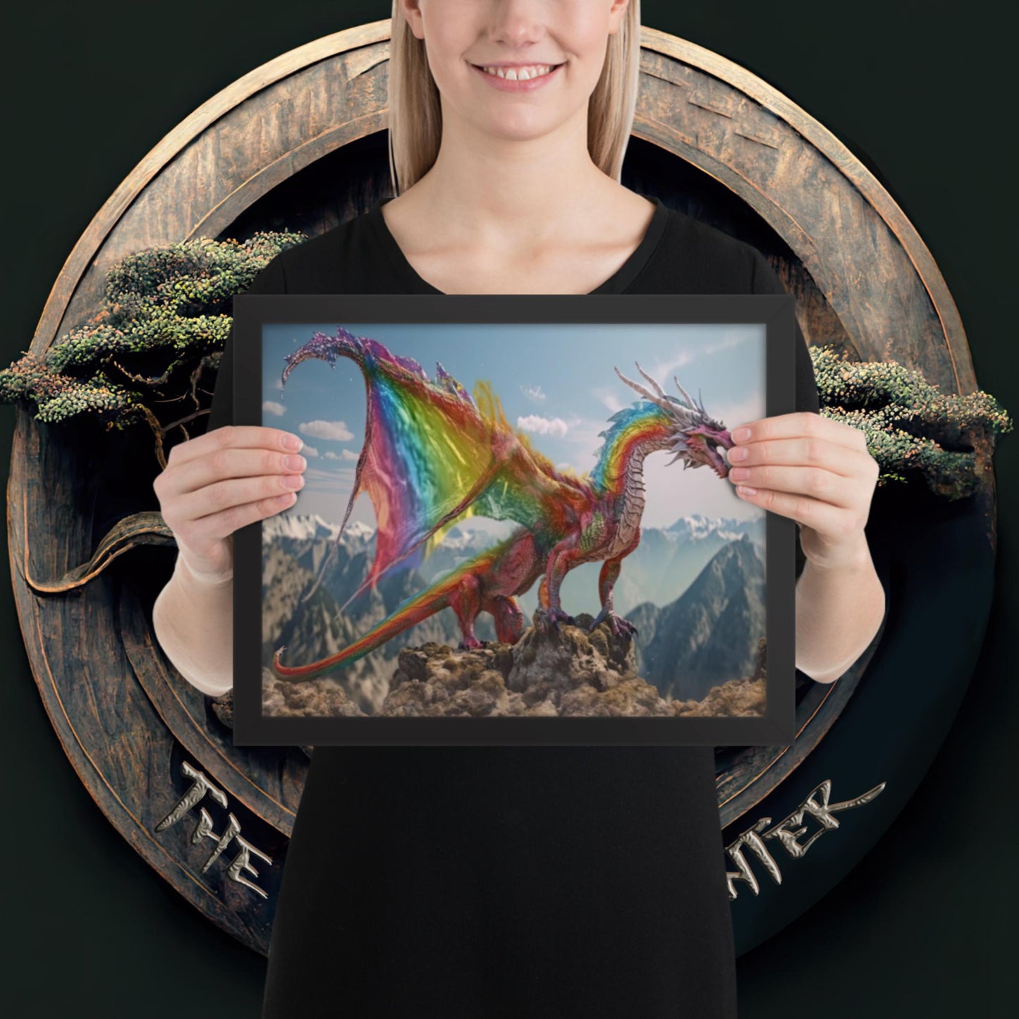 Kalied the Conquerer Framed Print