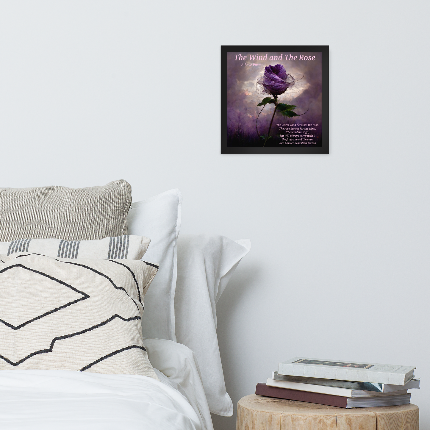 The Wind and The Rose Framed poster