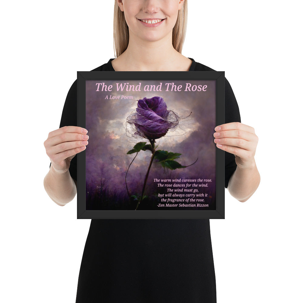 The Wind and The Rose Framed poster