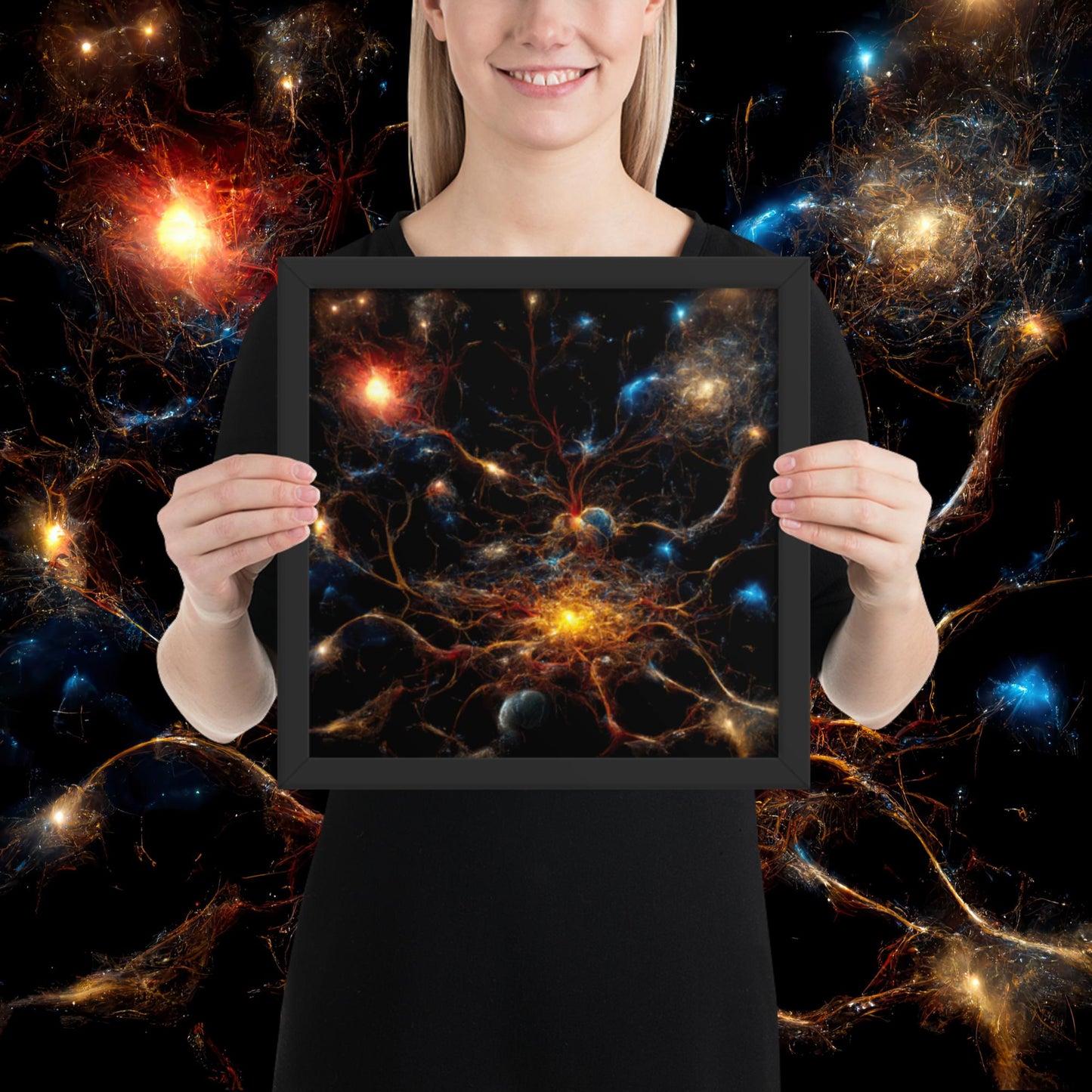 The Mind of the Universe, Framed Print