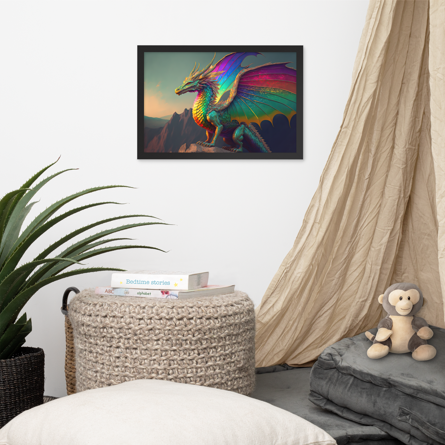 Kalied the Conquerer Framed Print