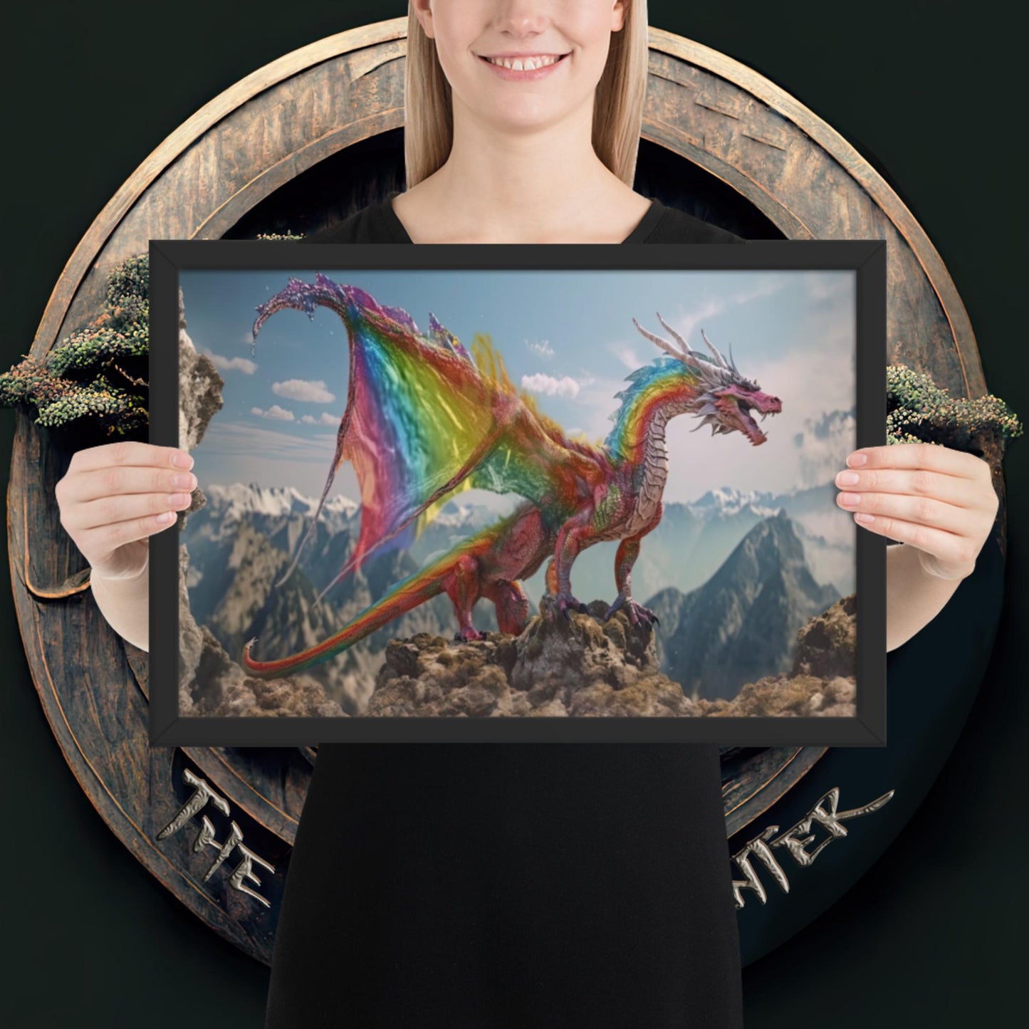 Kalied the Conquerer Framed Print