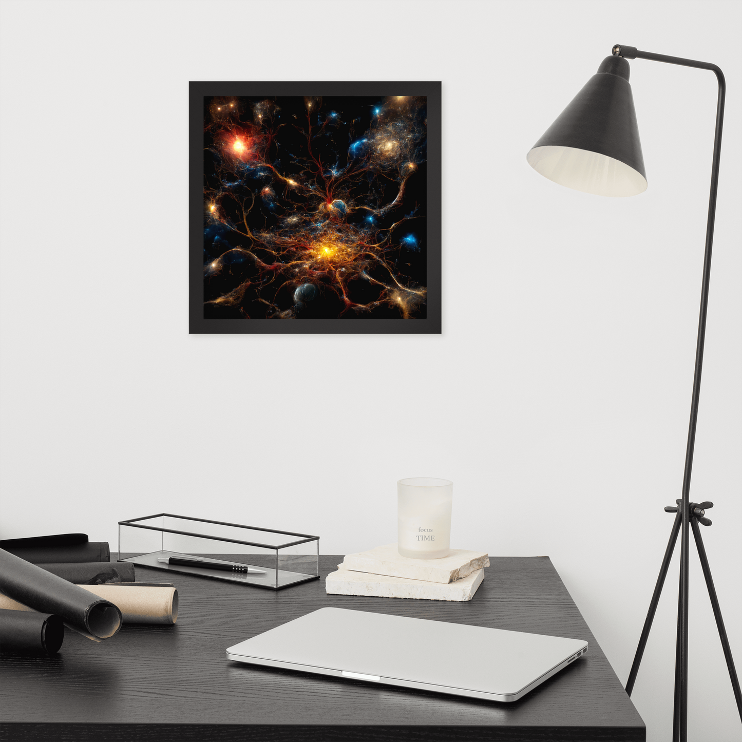 The Mind of the Universe, Framed Print