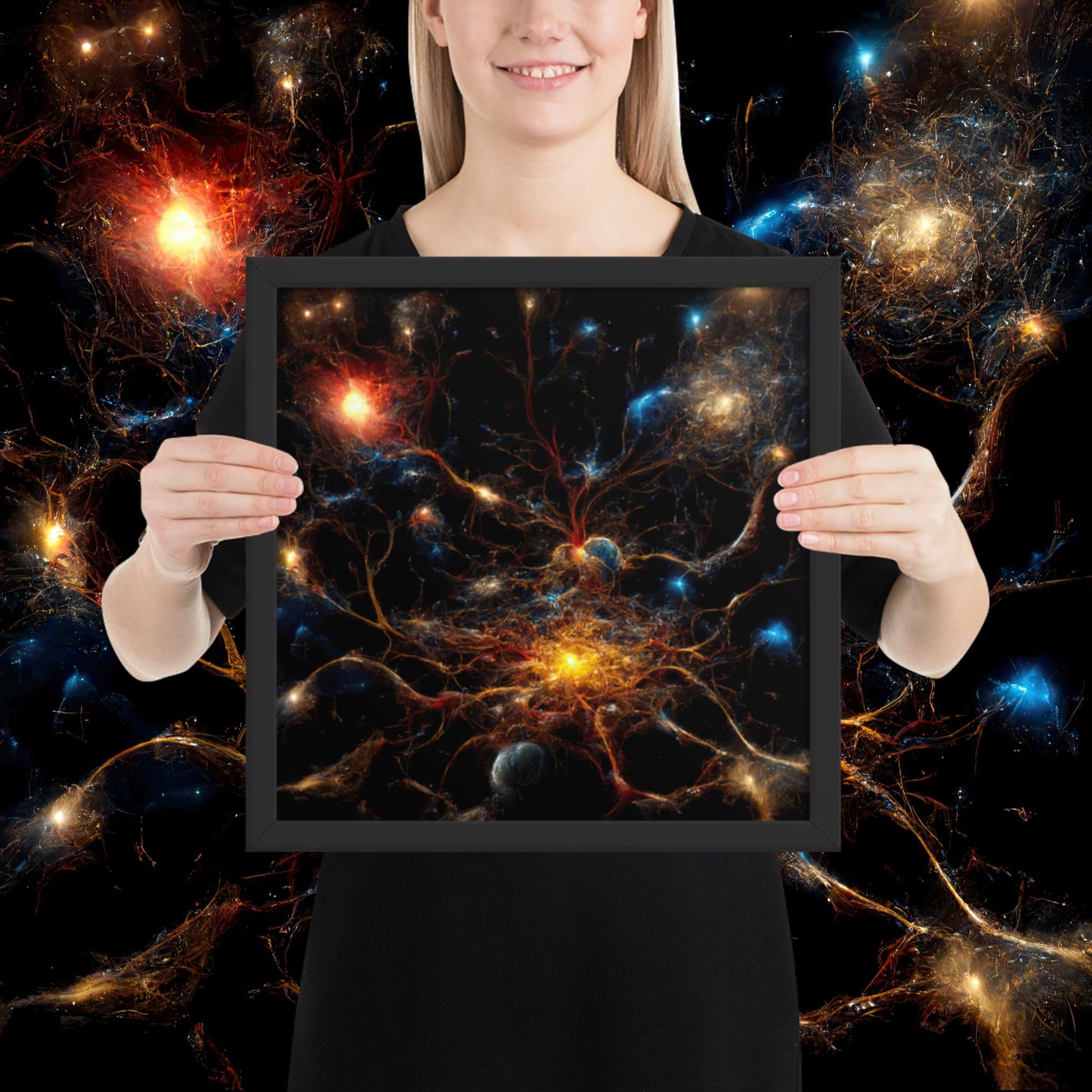 The Mind of the Universe, Framed Print