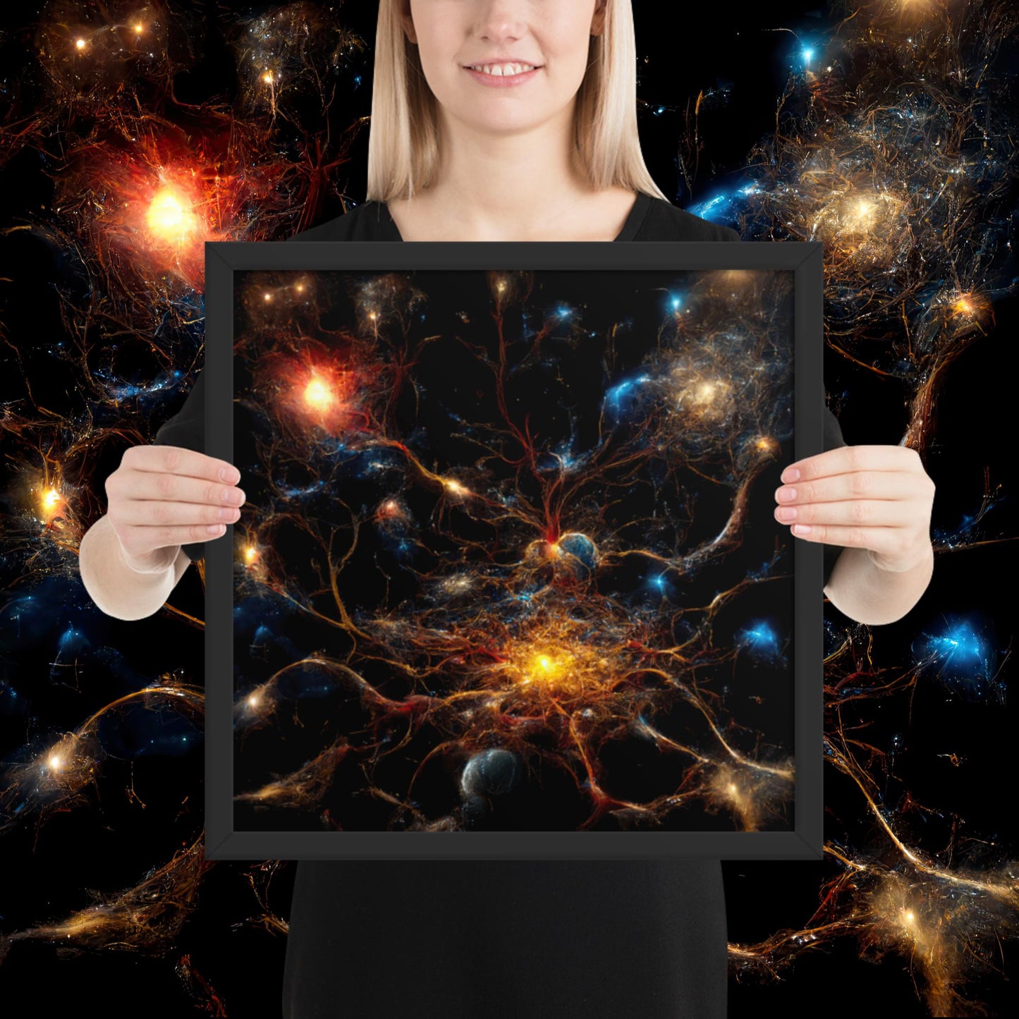 The Mind of the Universe, Framed Print
