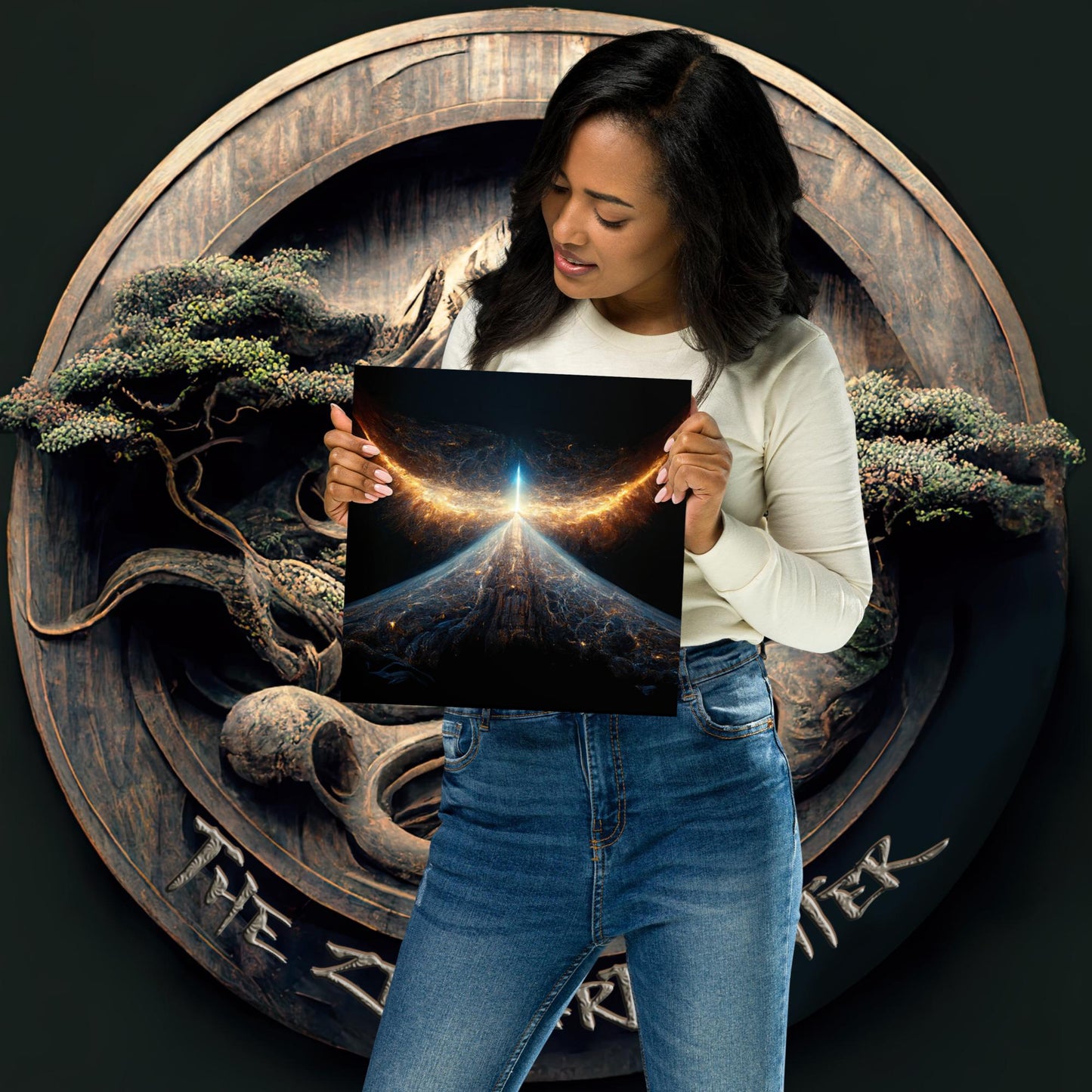 Piercing the Heart of the Universe - Poster