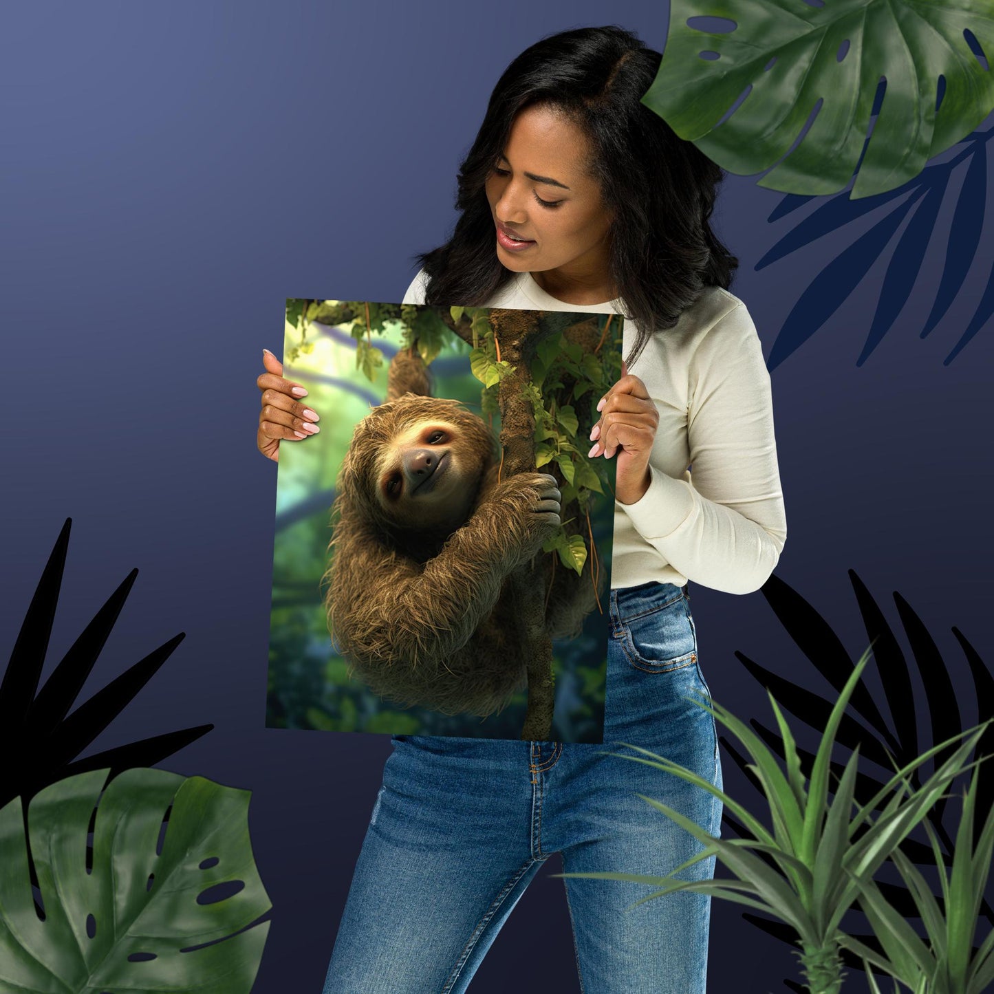 The Pure Life - Sloth Poster