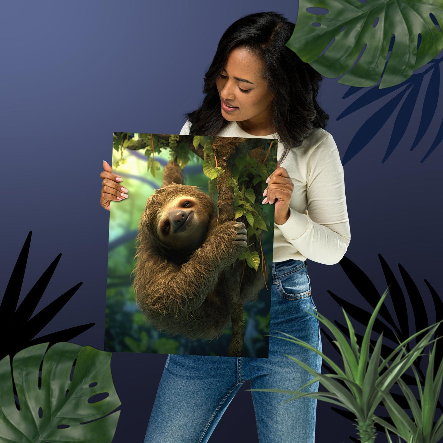 The Pure Life - Sloth Poster