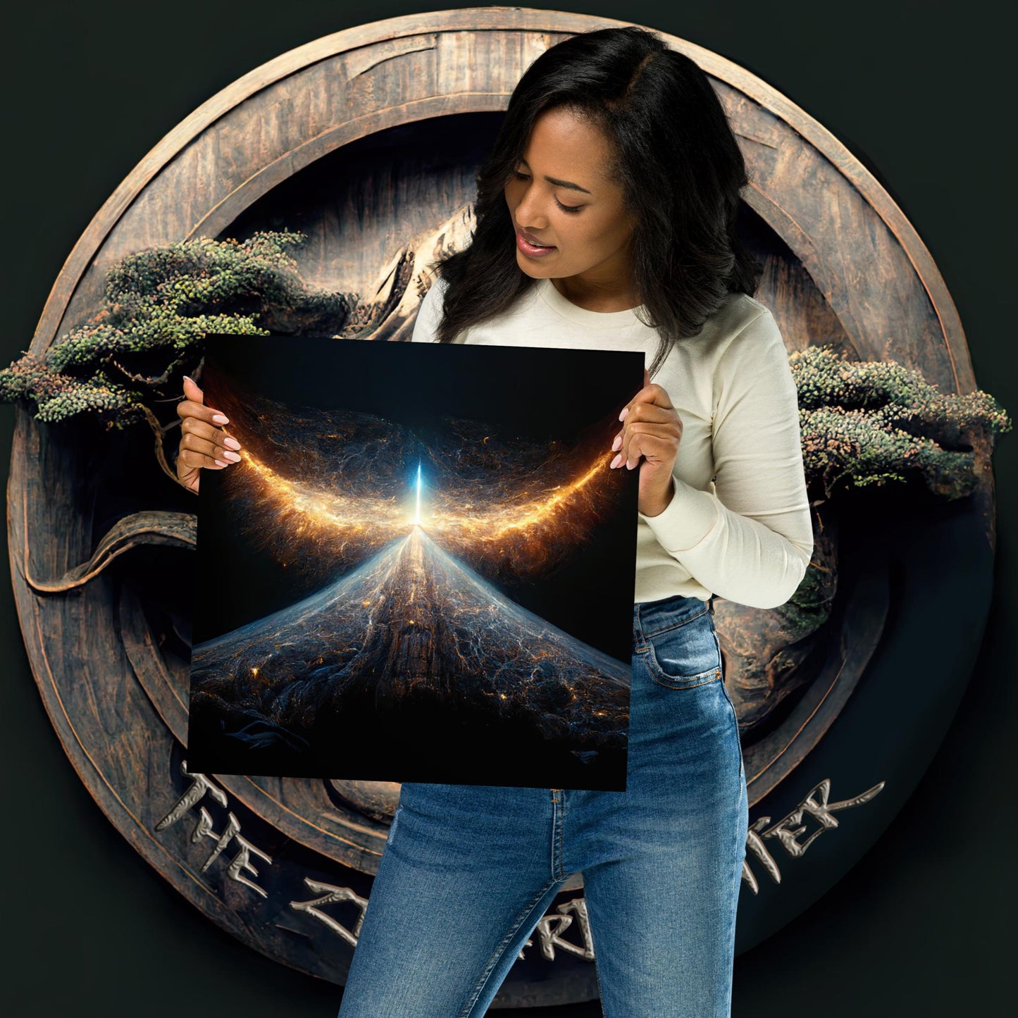 Piercing the Heart of the Universe - Poster