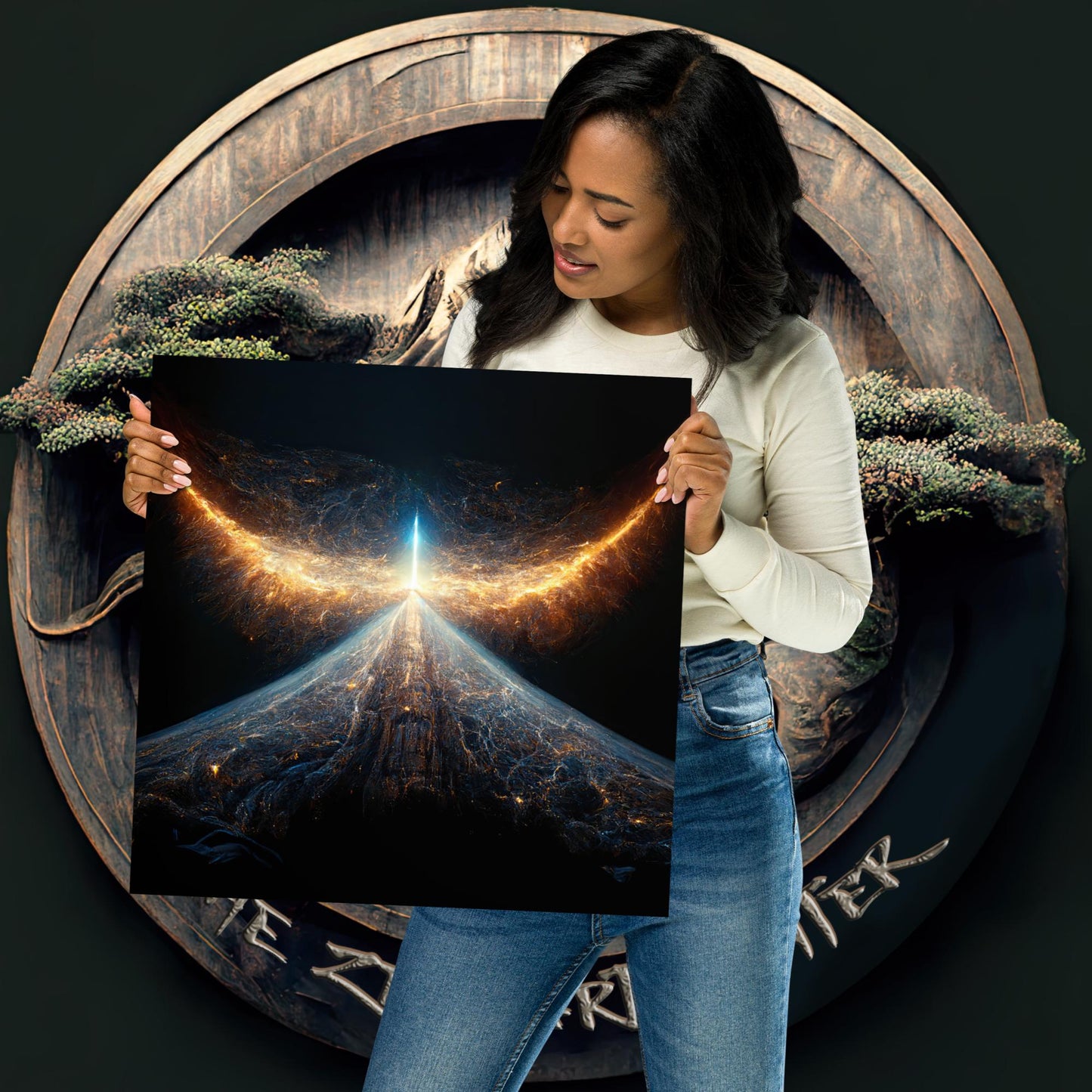 Piercing the Heart of the Universe - Poster