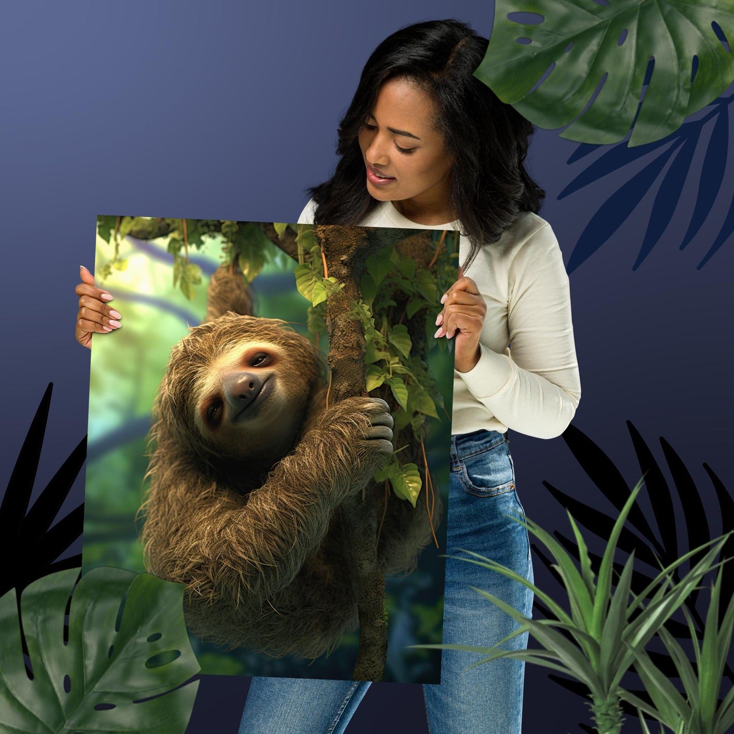 The Pure Life - Sloth Poster