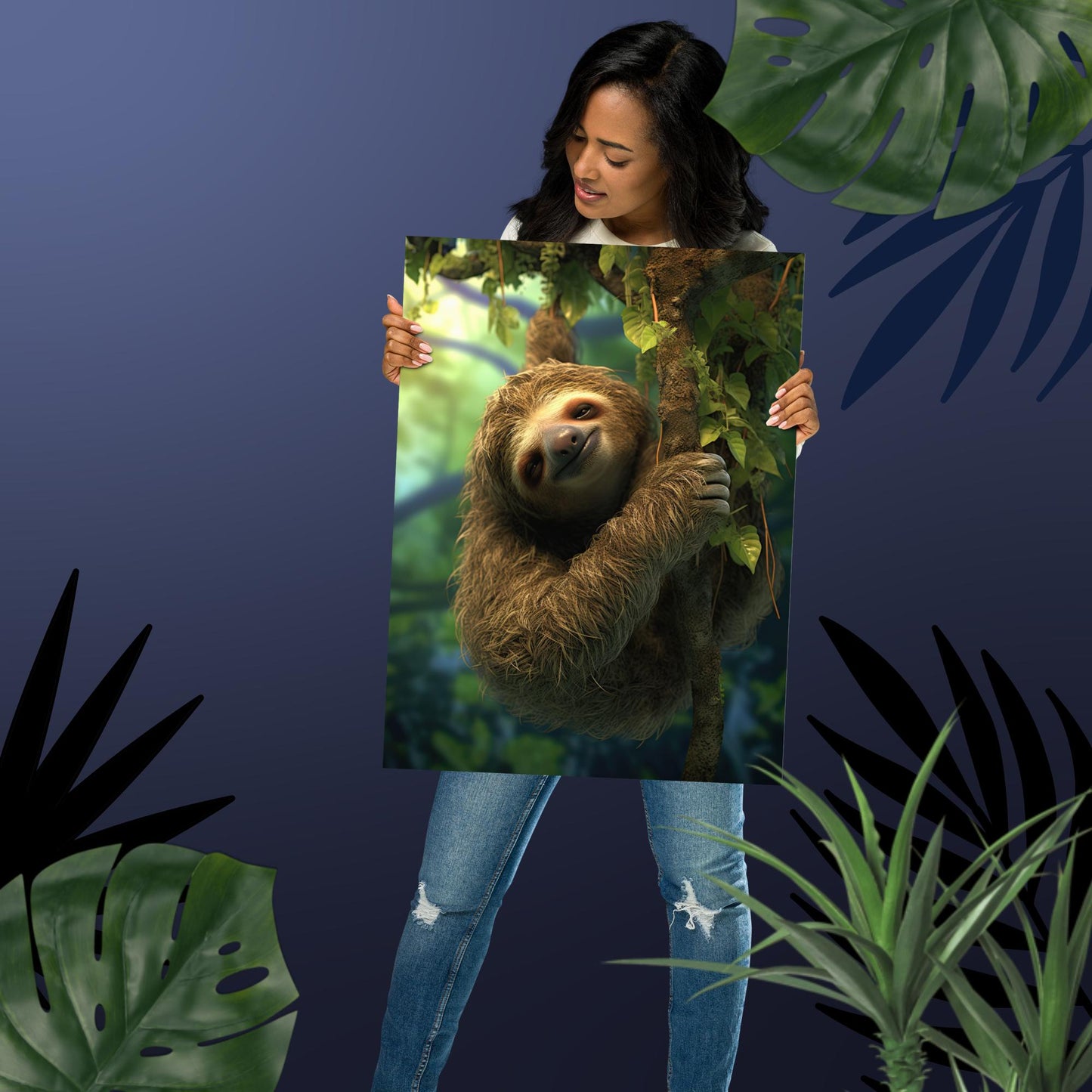 The Pure Life - Sloth Poster