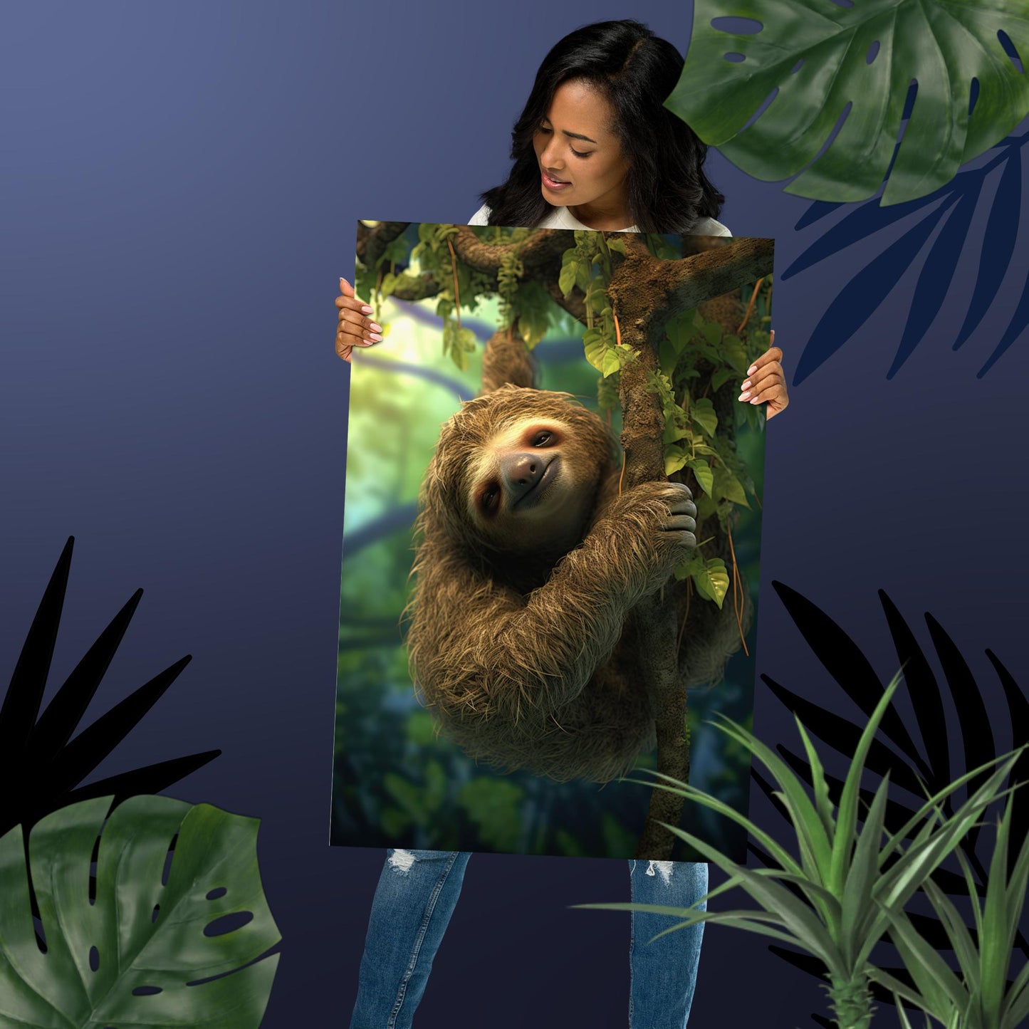 The Pure Life - Sloth Poster
