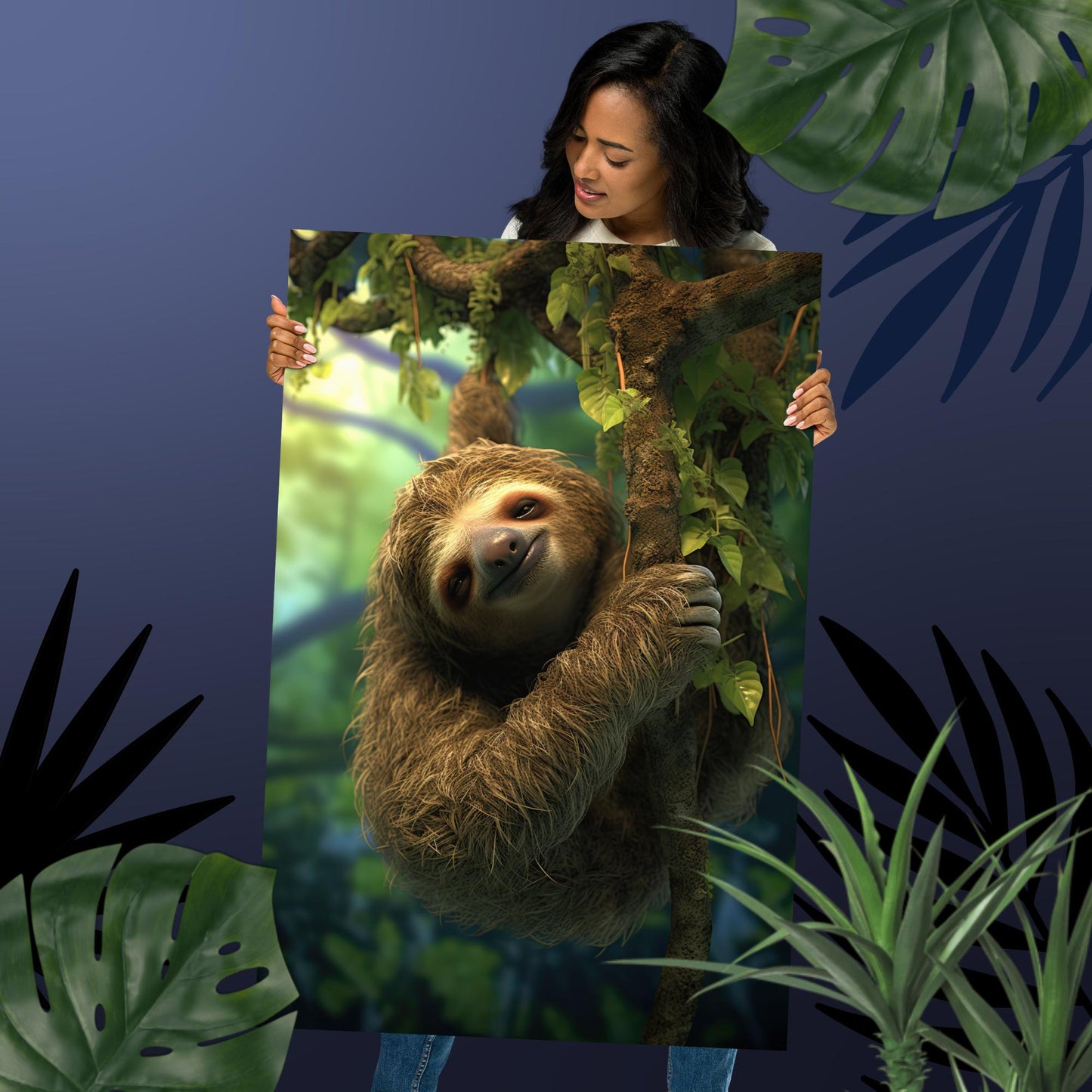 The Pure Life - Sloth Poster