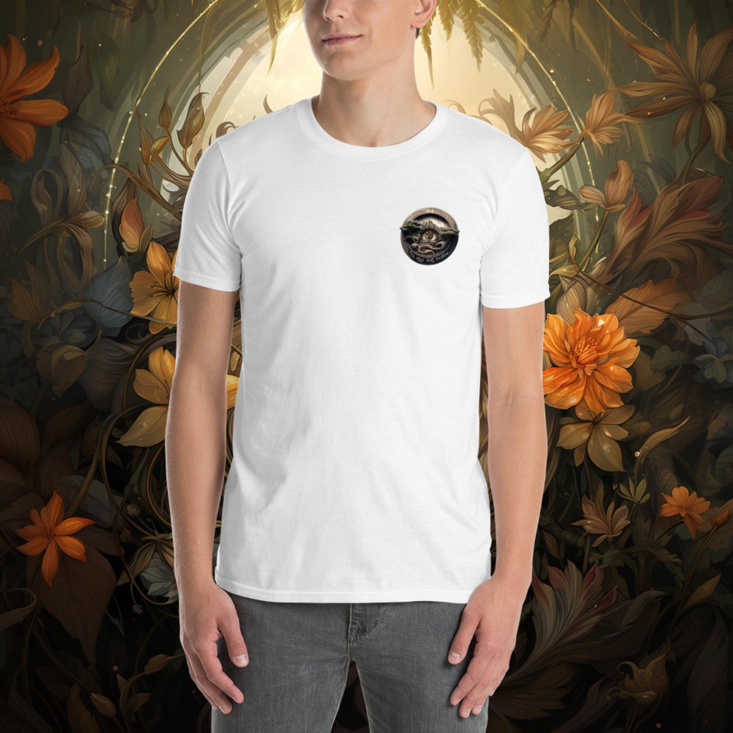 Lion Nouveau Short-Sleeve Unisex T-Shirt