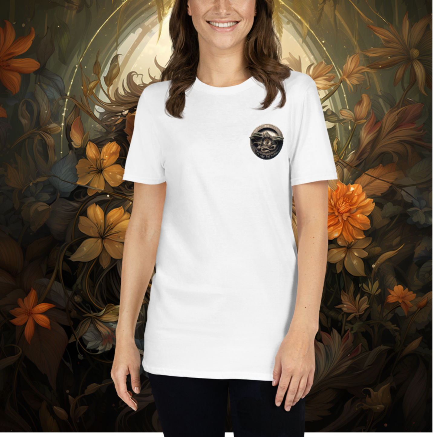 Lion Nouveau Short-Sleeve Unisex T-Shirt