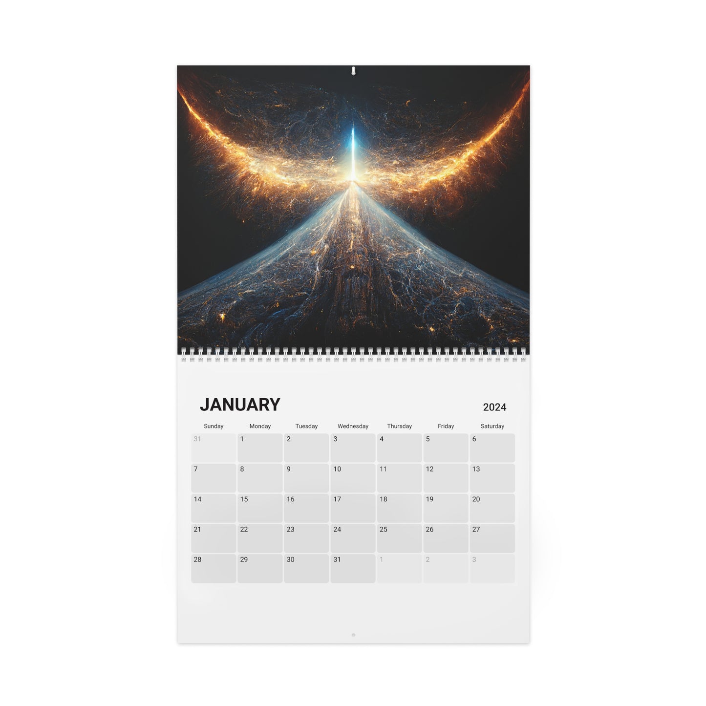 Cosmic Journey Calendar (2024)