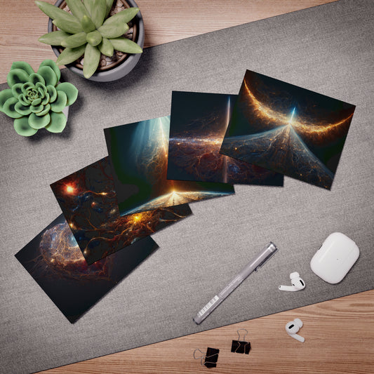 Cosmic Connection Greeting Cards (5-Pack)