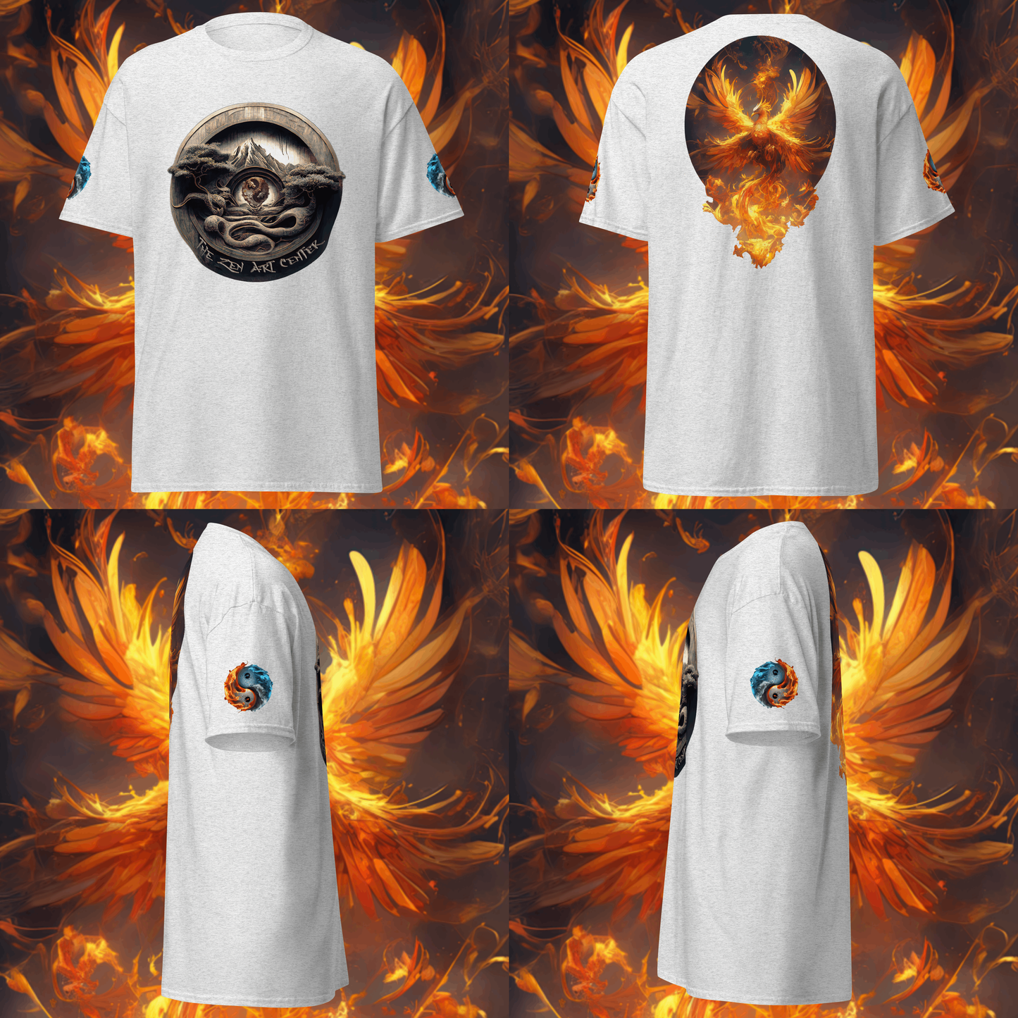 Born From Fire - Phoenix classic unisex tee