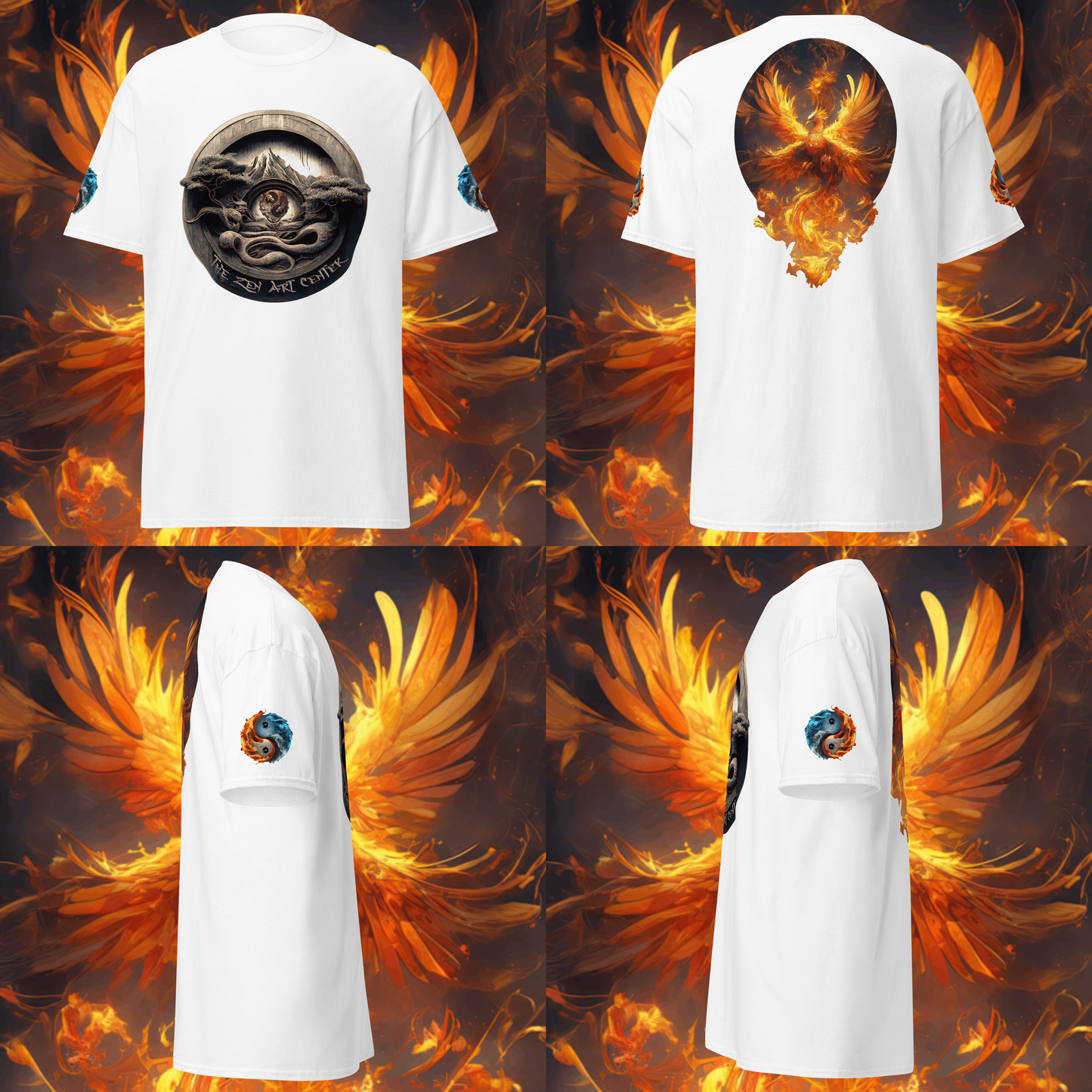 Born From Fire - Phoenix classic unisex tee