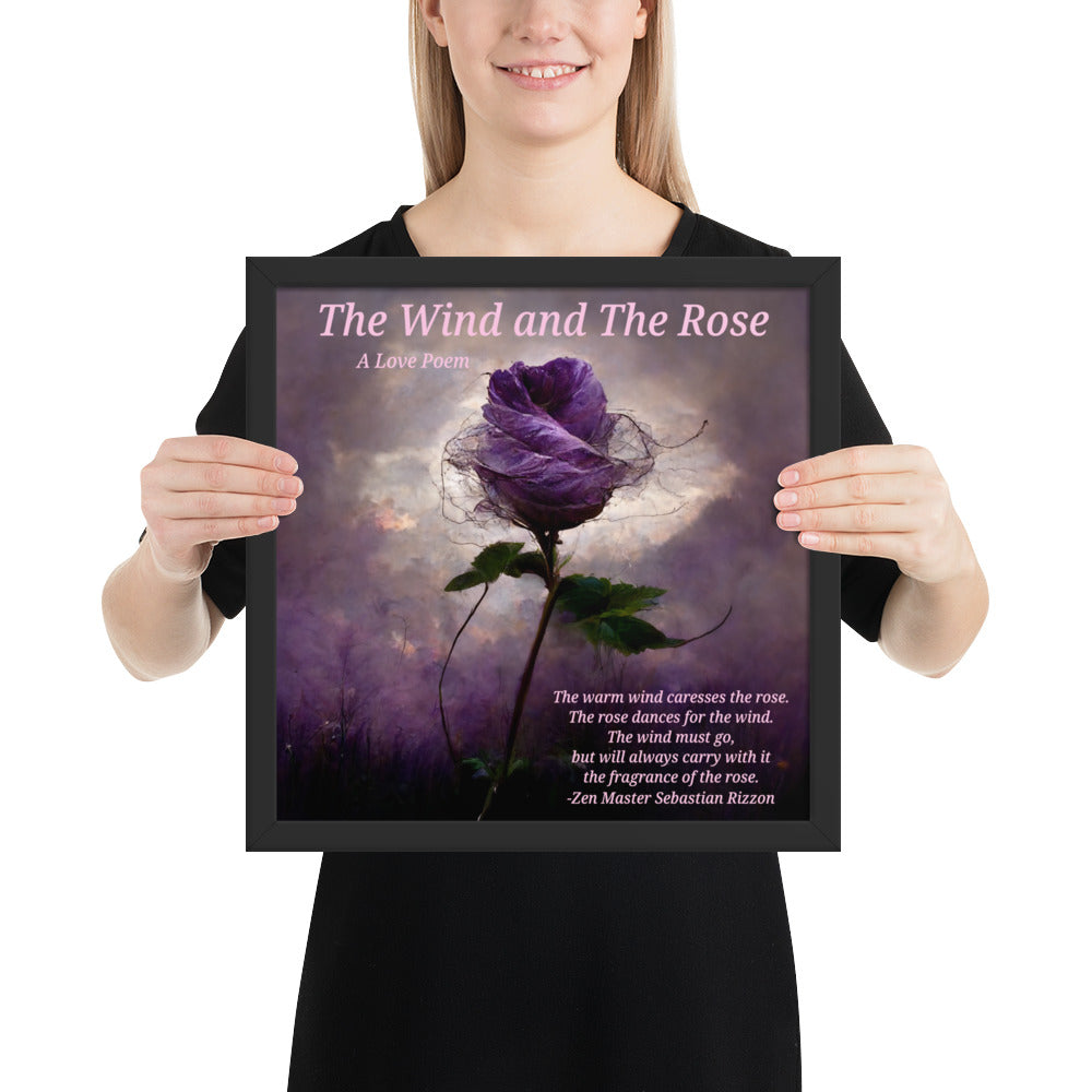 The Wind and The Rose Framed poster
