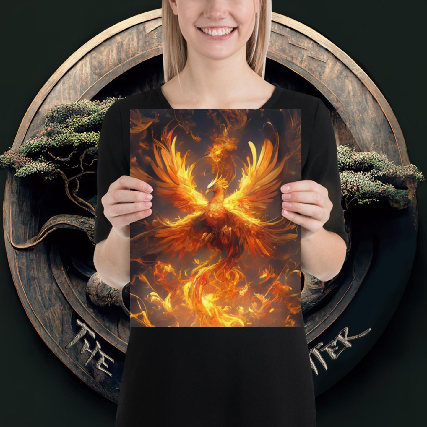 Born from Fire - Phoenix Poster