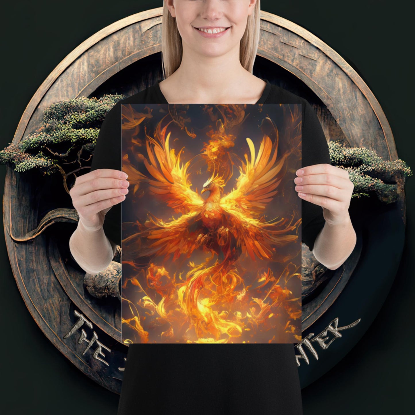 Born from Fire - Phoenix Poster