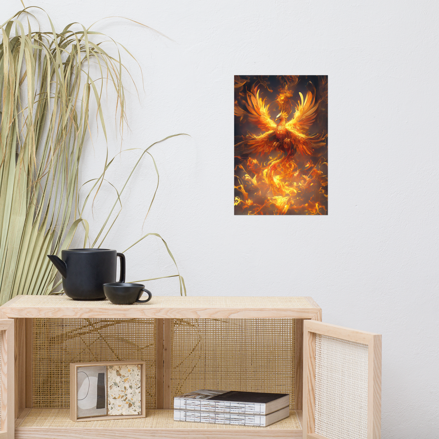 Born from Fire - Phoenix Poster