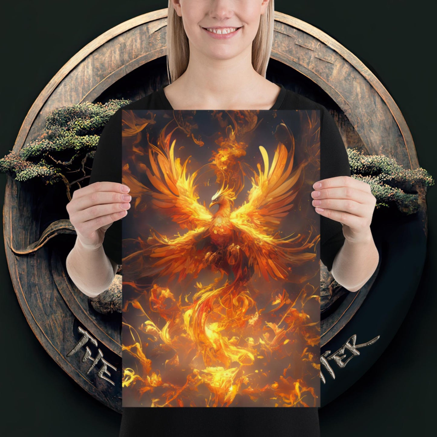 Born from Fire - Phoenix Poster