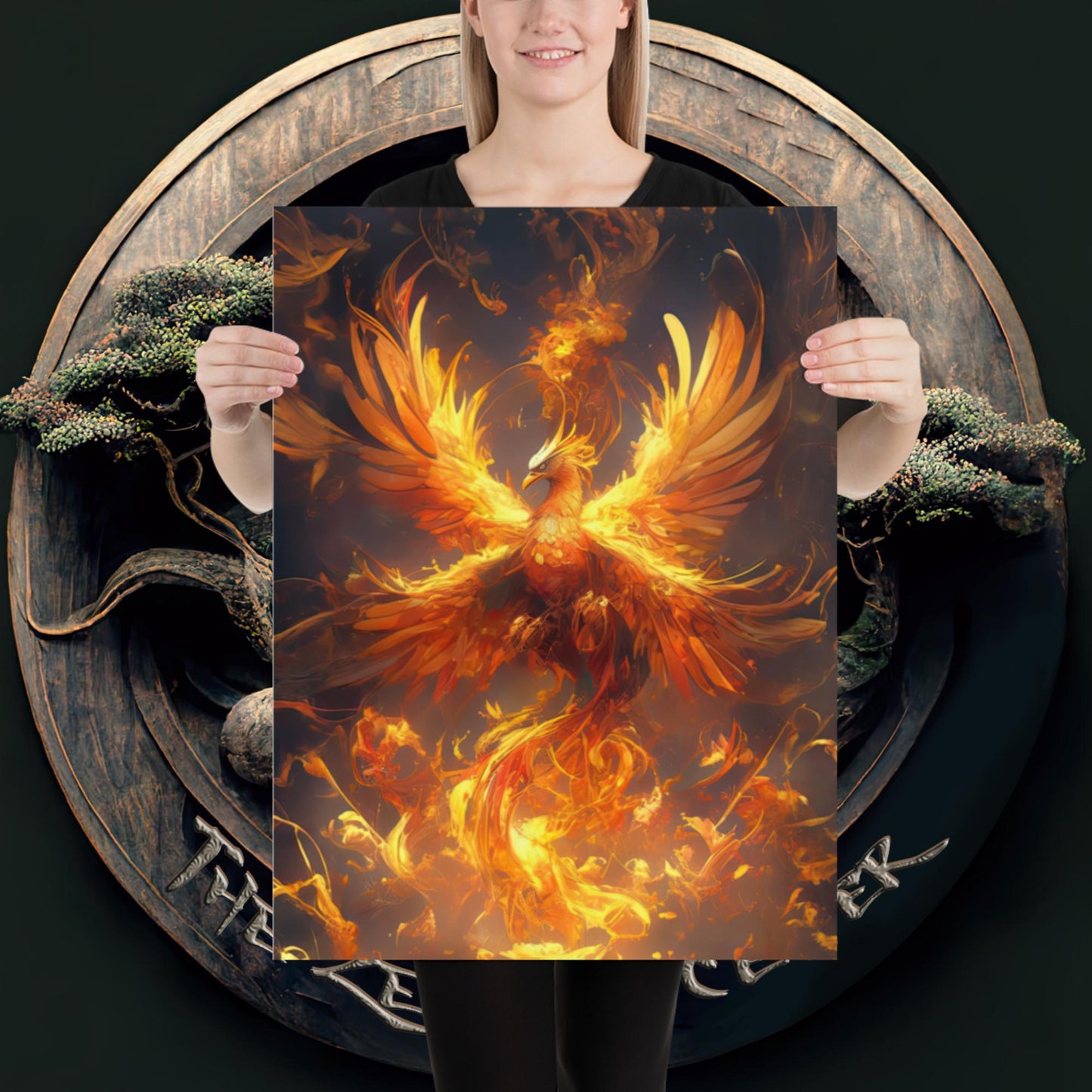 Born from Fire - Phoenix Poster