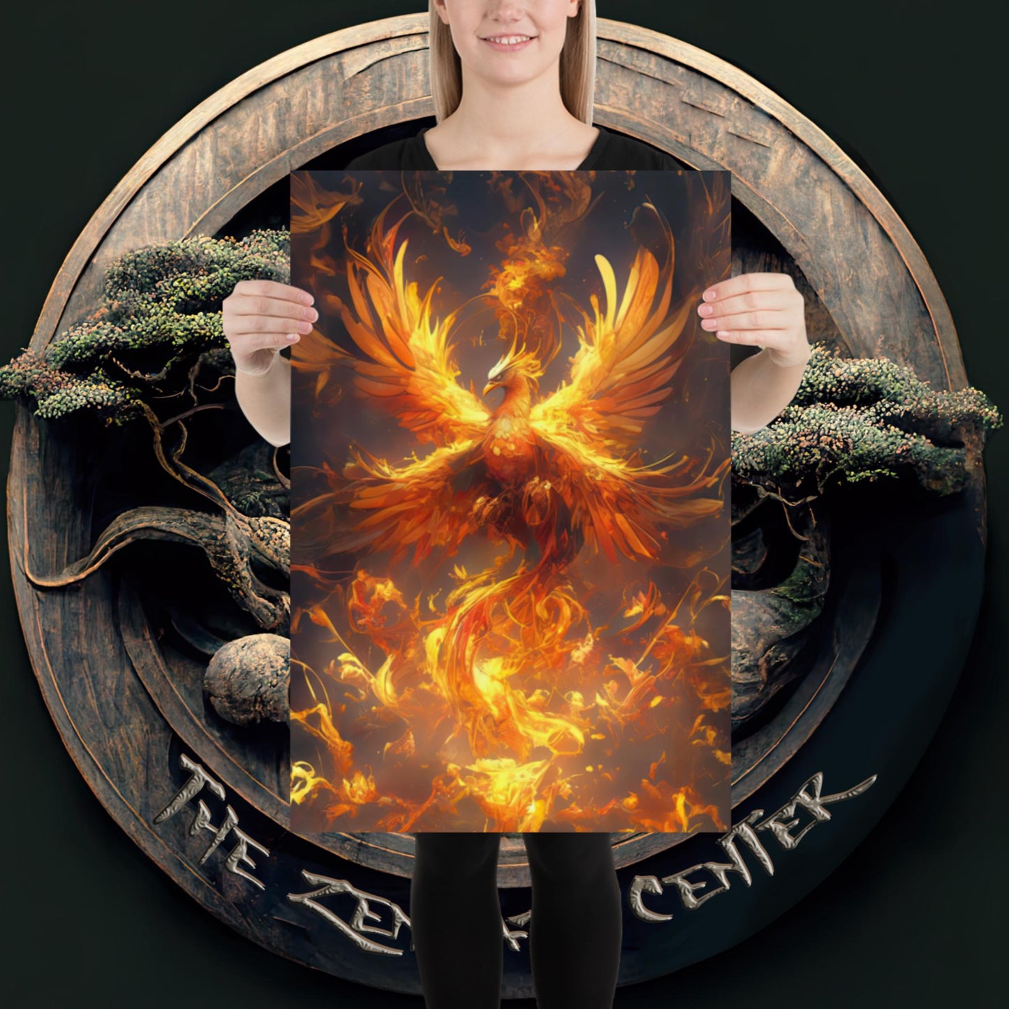 Born from Fire - Phoenix Poster