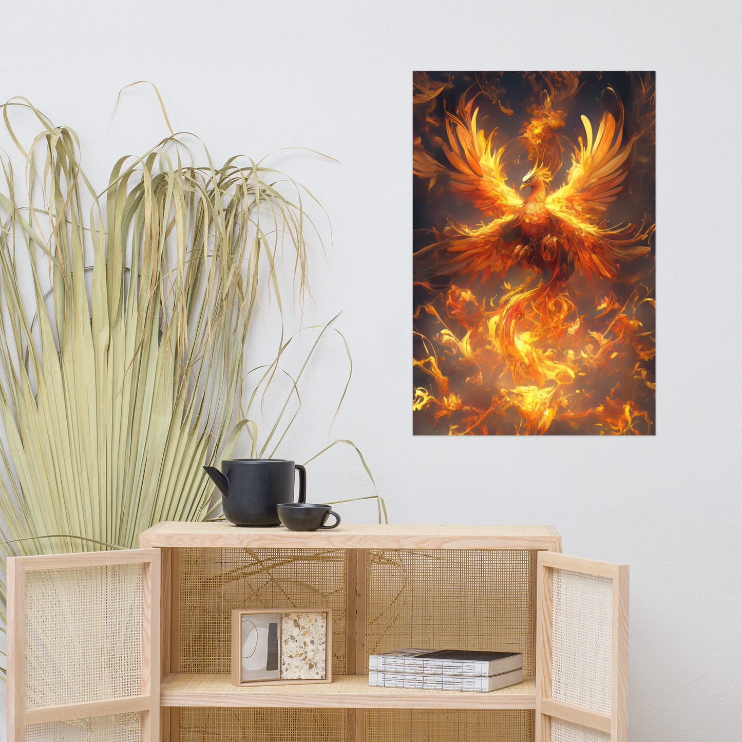 Born from Fire - Phoenix Poster