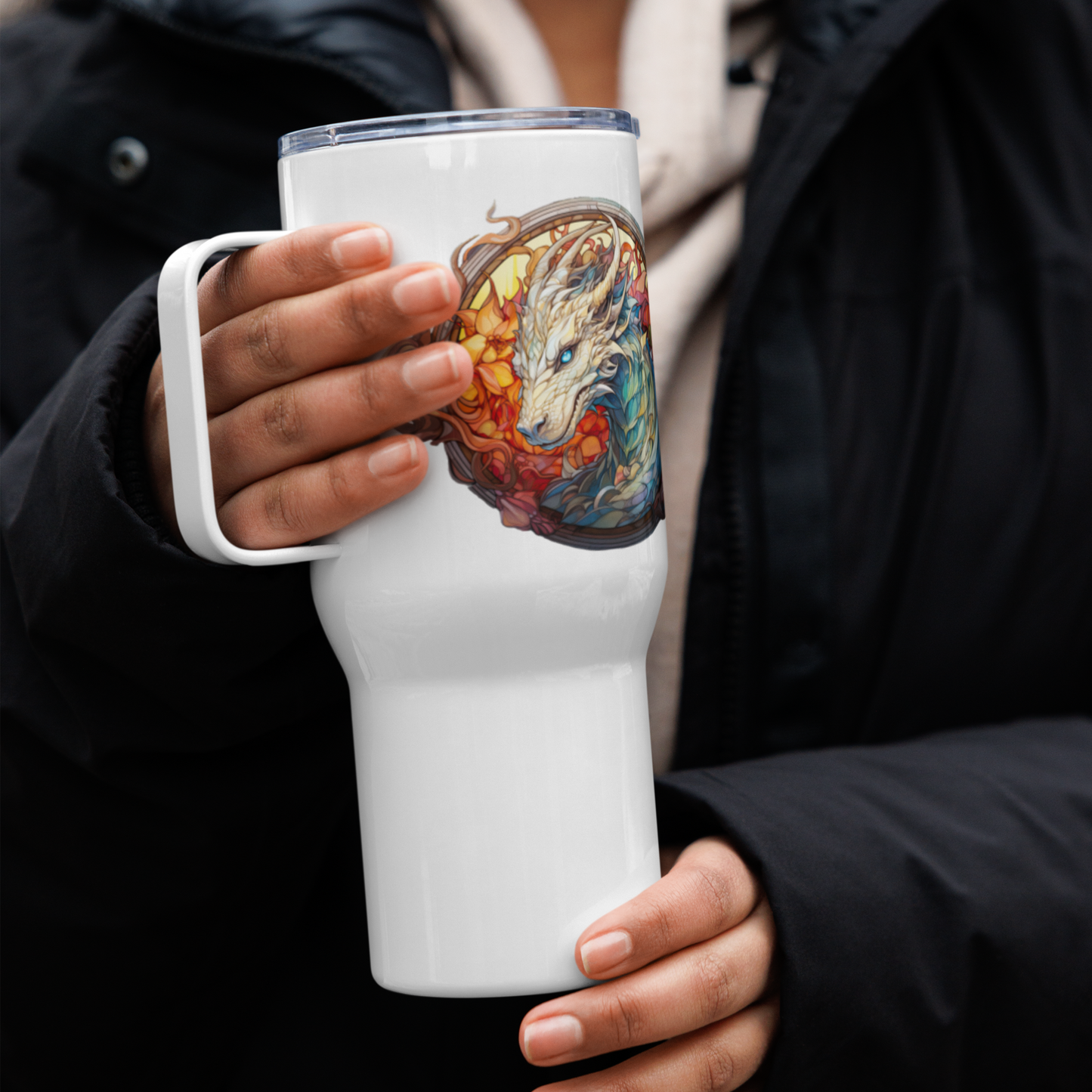 Dragon Incarnation - Travel mug with handle